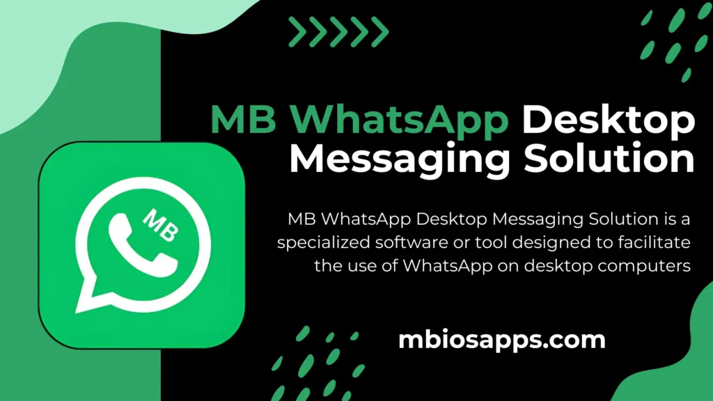 MB WhatsApp Desktop Messaging Solution